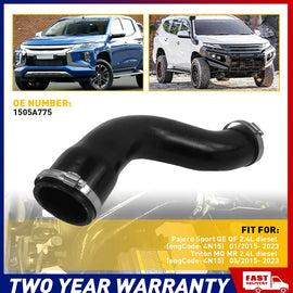 For Mitsubishi Triton MQ MR Pajero Sport Intercooler Hose Cold Hot 1505A775