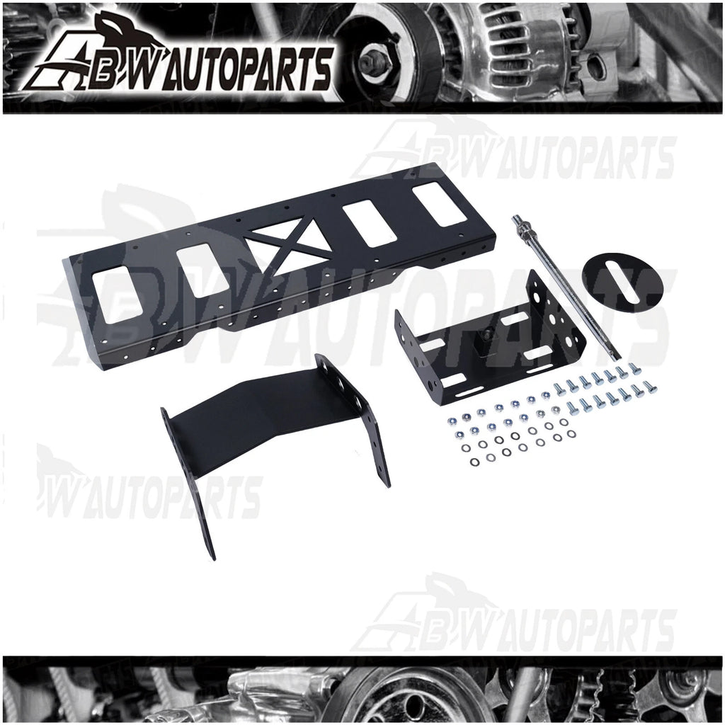 Heavy Duty Aluminium Ute Toolbox Canopy Spare Wheel Carrier /Holder 5mm thick AU