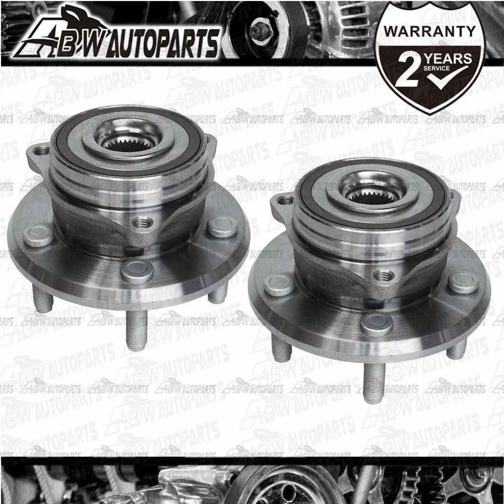Pair Front Wheel Bearing Hubs Assy Kit For Jeep Grand Cherokee WK WK2 2011-2019