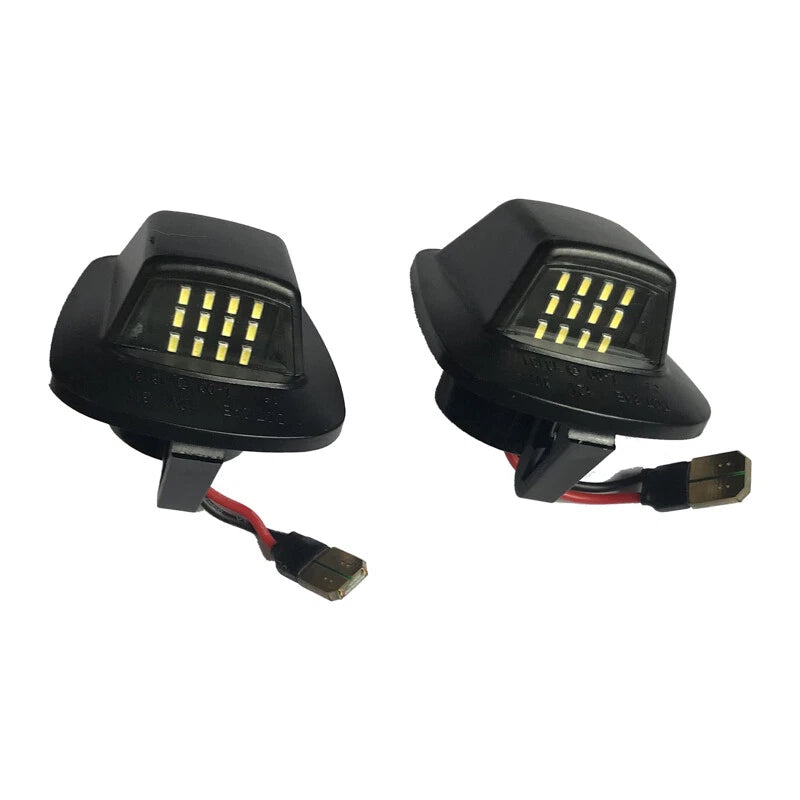 White LED License Plate Light Lamp For Mitsubishi Raider 06-09 for Dodge Dakota