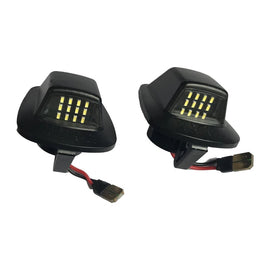 White LED License Plate Light Lamp For Mitsubishi Raider 06-09 for Dodge Dakota