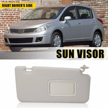 Load image into Gallery viewer, Front Right Driver Side Sun Visor for Nissan Tiida C11 Hatchback/Sedan 2006-13