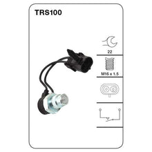 Load image into Gallery viewer, Tridon Reverse Light switch TRS100