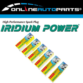 6 Denso Iridium Spark Plugs for Landcruiser FZJ75 6 cyl 4.5L 1FZ-FE 1992~1999