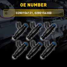 Load image into Gallery viewer, 6 Fuel Injectors For Holden Holden Commodore VZ Ute Statesman WE WL LEO LY7 3.6L