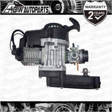 Load image into Gallery viewer, 49cc 2 Stroke Pull Start Engine Motor Mini Pocket Pit Dirt Quad Bike ATV Scooter