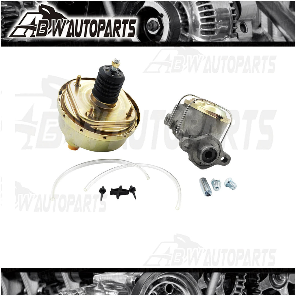 7” Brake Booster & Master Cylinder Combo Universal Style, Cast Iron 1&1/8”Bore