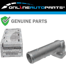 Load image into Gallery viewer, Genuine Nissan Thermostat Water Outlet Housing for Patrol GQ GU 6cyl 4.2L TD42