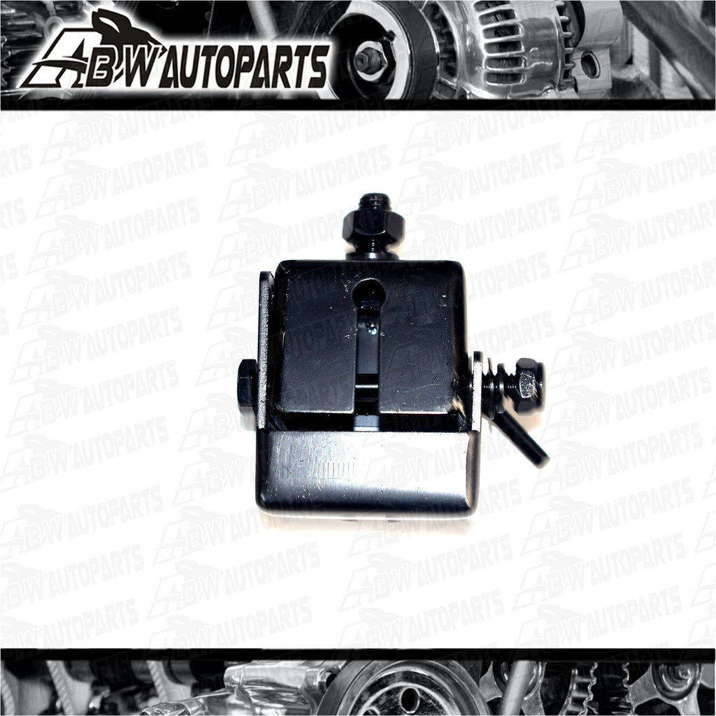 Radio Folding Adjustable Antenna Mount Bracket Stainless Steel Bull Bar Black