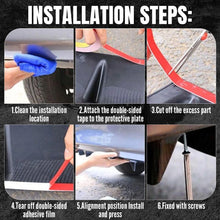 Load image into Gallery viewer, For Audi A3 A4 A5 A6 S3 Black Car Rear Diffuser Bumper Splitter Spoiler Lip Fins