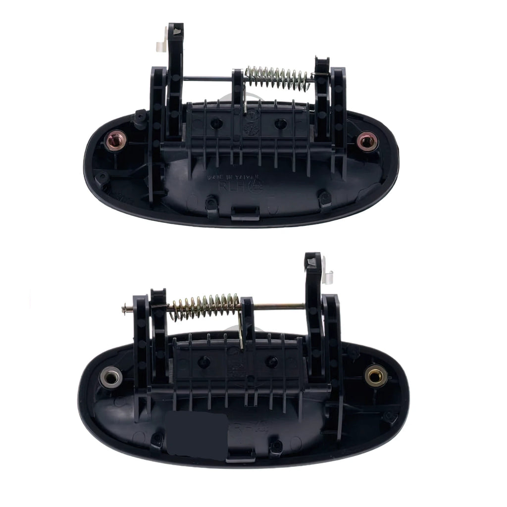 2pc Rear Left & Right Outer Door Handle Black for Holden Barina TK 2005 -2011