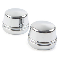 Load image into Gallery viewer, Chrome Front Axle Cap Nut Covers For Harley Dyna Softail Sportster XL 883 1200