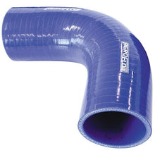 Load image into Gallery viewer, Aeroflow AF9003-100 Silicone Hose 90Deg; Blue 1.00" 25.4mm x 120mm Leg