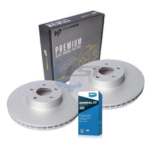 Load image into Gallery viewer, Front Bendix GCT Brake Pads and Rotors suits Subaru IMPREZA 2.0 2.5 SPORTS 07-on