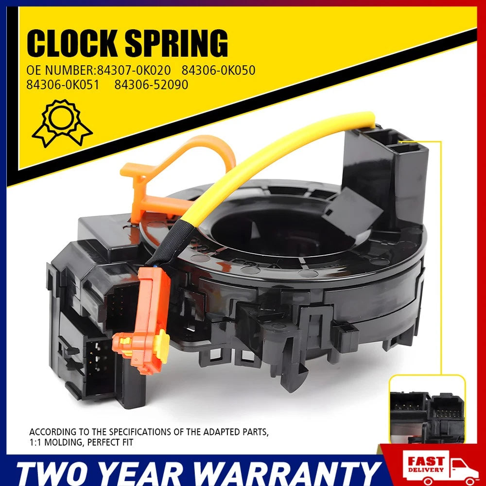 84307-0K020 Spiral Airbag Clock Spring For Toyota Hilux SR SR5 2004-15 All VSC