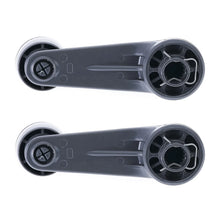 Load image into Gallery viewer, 2pc Left &amp; Right Manual Window Crank Handle Grey for Toyota Landcruiser &amp; Hilux