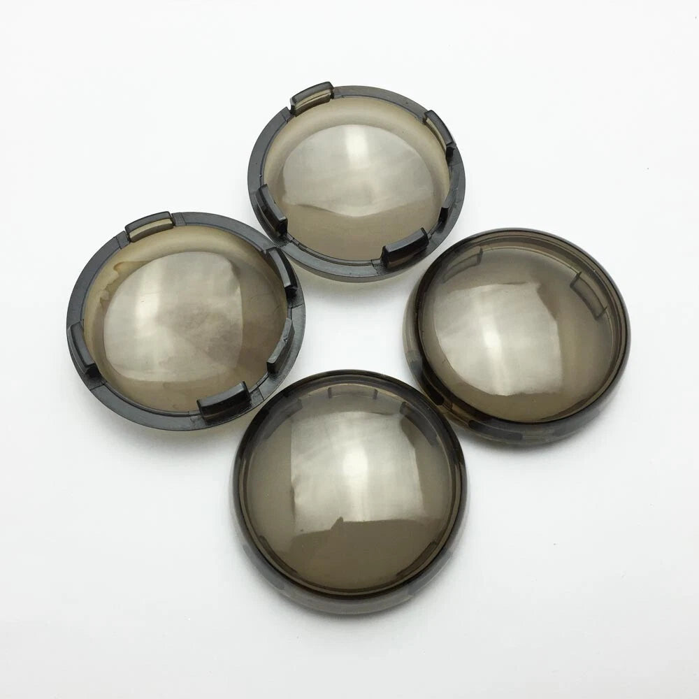 4x SMOKE Turn Signal Len for Harley Sportster for Touring for Softail for Dyna