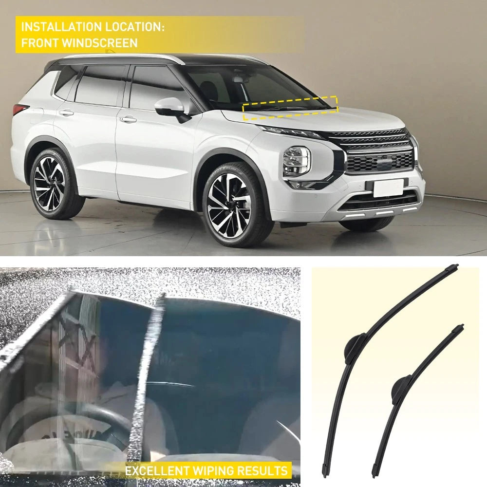 Wiper Blades for Mitsubishi Outlander ZJ ZK ZL 2012 - 2021 Front 4x 26" + 18"