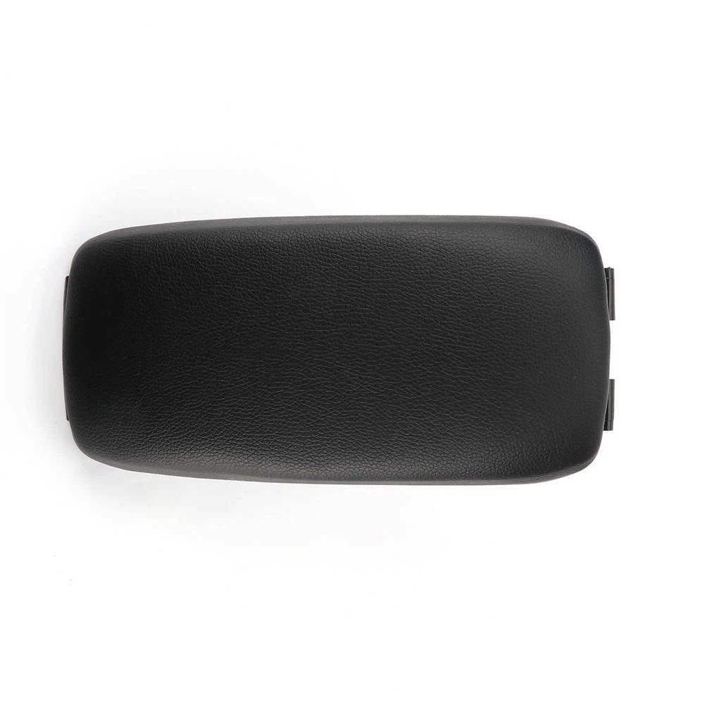 For Audi A3 8P 2003-2012 Leather Center Console Armrest Lid Cover Black ST