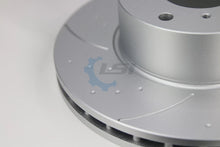Load image into Gallery viewer, Dimpled Slotted Front Rotors suit Subaru Impreza Forester Liberty Outback BRZ...
