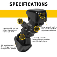 Load image into Gallery viewer, 2x Front Windshield Washer Nozzle Spout Jet For 55157319AA Dodge Nitro 2007-2011