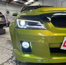 Load image into Gallery viewer, DRL LED Bumper Cover + LED Angel Eye Halo Fog Light Holden Commodore VE Series 1