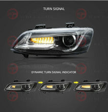 Load image into Gallery viewer, Holden VE Commodore Series 1 &amp; 2 LED DRL Headlights Sequential Indicator Blinker