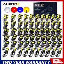 Load image into Gallery viewer, 10pcs T10 White 194 168 W5W LED Car Side Wedge Parker Light Globe Bulbs NEWA