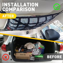 Load image into Gallery viewer, Universal Car Ceiling Storage Net Car Roof Cargo Net Mesh Storage Bag Campervan
