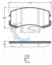 Load image into Gallery viewer, Front Brake Pads and Rotors Set forMitsubishi LANCER CG CH 2.0L 02-07