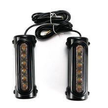 Load image into Gallery viewer, 2X Motorcycle 1.25'' Highway Bar Switchback Turn Signal Light For Harley Victory