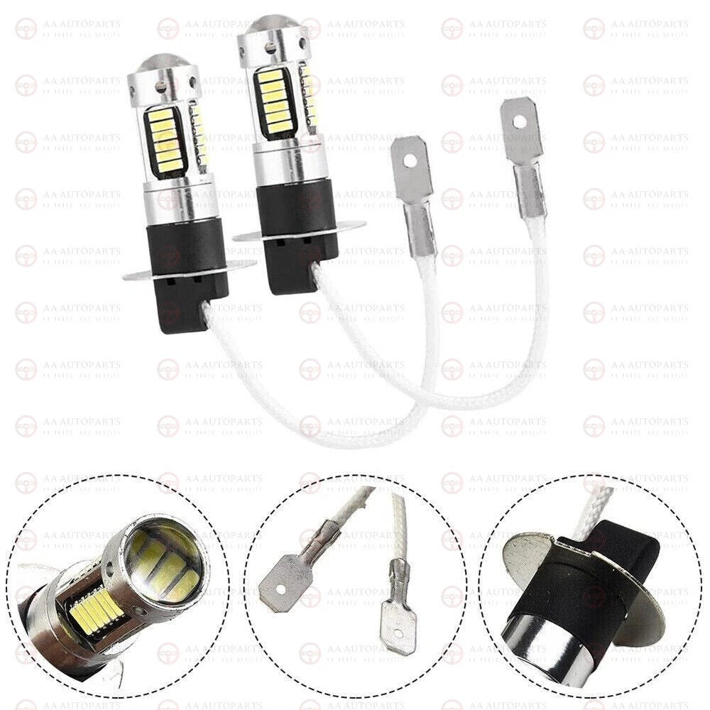 Projector LED Fog Light Bulb Globes Holden Commodore VT VX VY VZ SS SV6 Calais