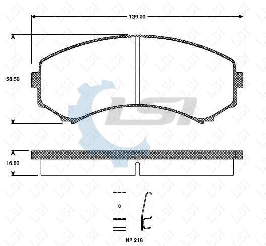 Front Bendix 4WD Brake Pads and Disc Rotors for Mitsubishi PAJERO NM NP 00-06