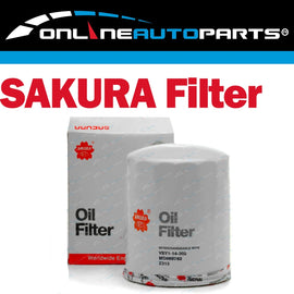 Sakura Engine Oil Filter for Mitsubishi Delica P25W 2.5L 4cyl 4D56T 1989~1994