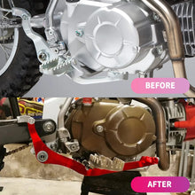 Load image into Gallery viewer, Red Steel Extended Rear Brake Pedal Lever Arm Brakes for Honda CRF110 2013-2023