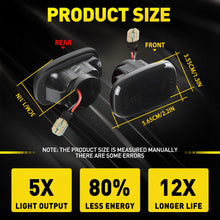 Load image into Gallery viewer, Pair Flowing LED Side Lights Indicator Repeater For Toyota Hilux Corolla Lexus