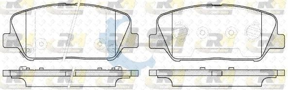 Front Brake Pads and Disc Rotors set for Hyundai Veloster FS Turbo 2012-2018