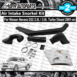 For Nissan Navara D22 D22 2.5L 3.0L Turbo Diesel 2001-ON Air Intake Snorkel Kit