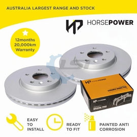 Front Brake Pads and 276mm Disc Rotors Set for Holden CRUZE 1.4 1.8 2009-2018