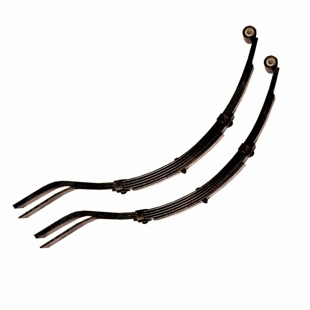 Black 5 Leaf Slipper Spring and Eye Trailer Parts 1000kg One Pair Leaf Springs