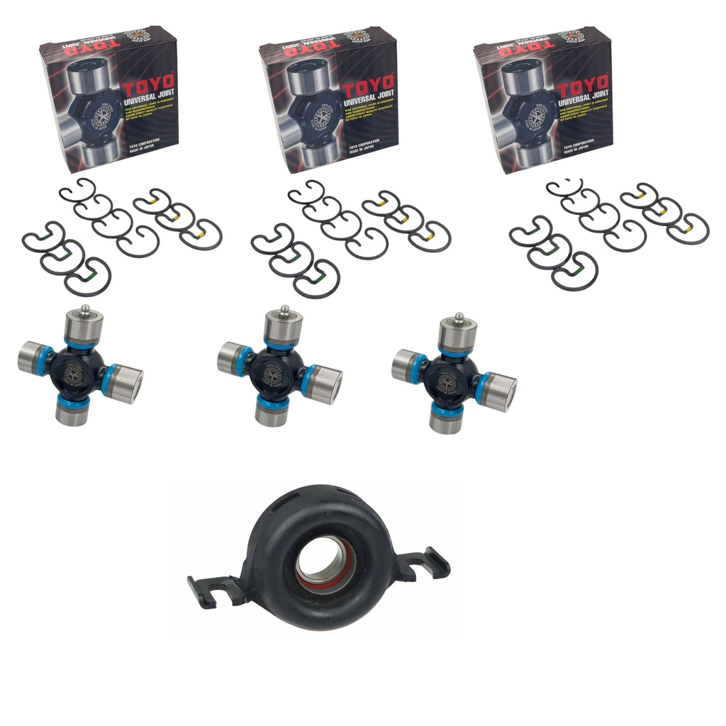 Centre Bearing + Universal Joint for Mazda BT50 UN | Ford Ranger PJ PK 2.5L RWD