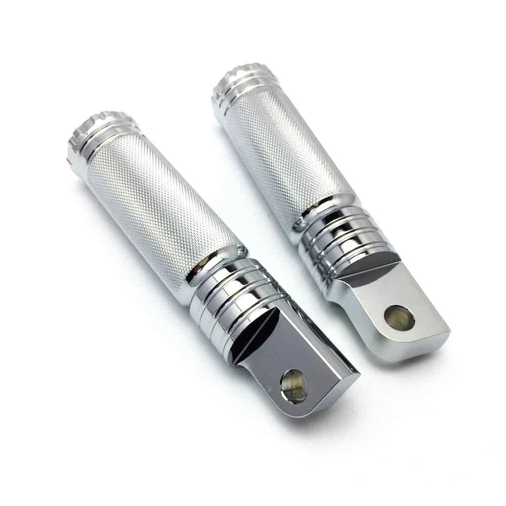Chrome CNC 1 inch foot peg and shifter peg set for Harley Sportster XL883 1200 V-Rod Dyna