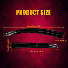 Load image into Gallery viewer, Set of 8Weather Shields Weathershields Set for Kia Stonic Dual Cab 2020-Onwards