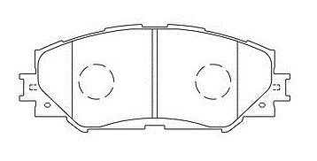 Front and Rear Full Set Brake Pads Disc Rotors for COROLLA ZRE152R ZRE182R 07-18