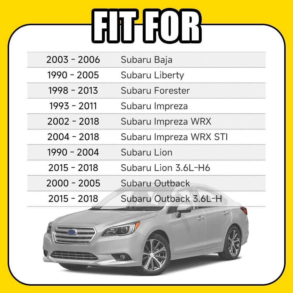 For Subaru Impreza, Liberty & Forester Thermostat & Gasket Set O Ring 21200AA072