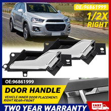 Load image into Gallery viewer, 1/2x Right Inner Door Handle Chrome Fits For Holden Captiva 5 Seater 2006 - NEWA