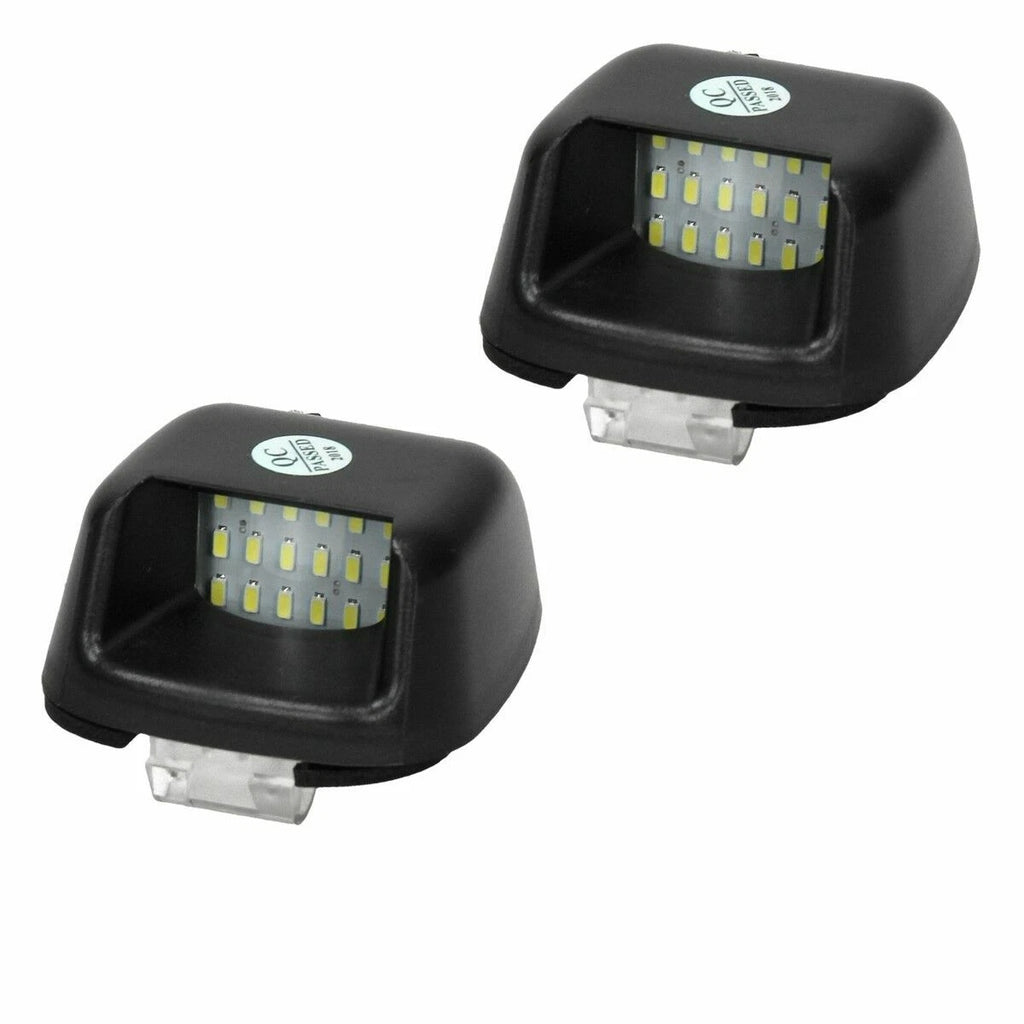 2x 18-LED License Number Plate Light for Nissan Navara D40 Frontier 2004-2018 ST