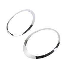 Load image into Gallery viewer, 2PCS Left &amp; Right Chrome Headlight Trim Ring For Mini Cooper R55 2007-2015 ST