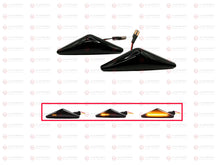 Load image into Gallery viewer, Dynamic Sequential LED Side Smoked Indicator Pair Ford Falcon FG XT XR6 XR8