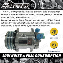 Load image into Gallery viewer, A/C AC Compressor W/ Clutch V-Belt Pulley Sanden 508 Style For Chevy/Ford/GM AU